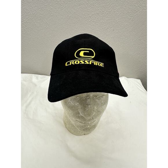 Imprint City Baseball Hat Black Crossfire Shotting Gear Embroidered Adjustable - Picture 1 of 7